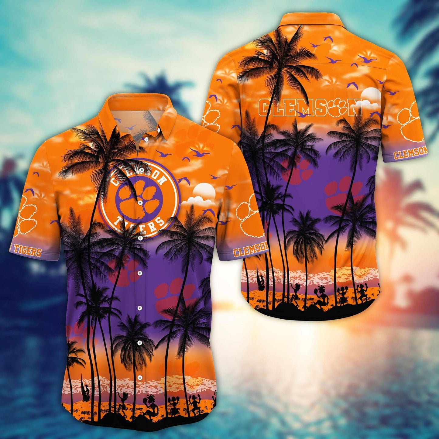 Clemson Tigers - Trending Aloha Shirt Summer