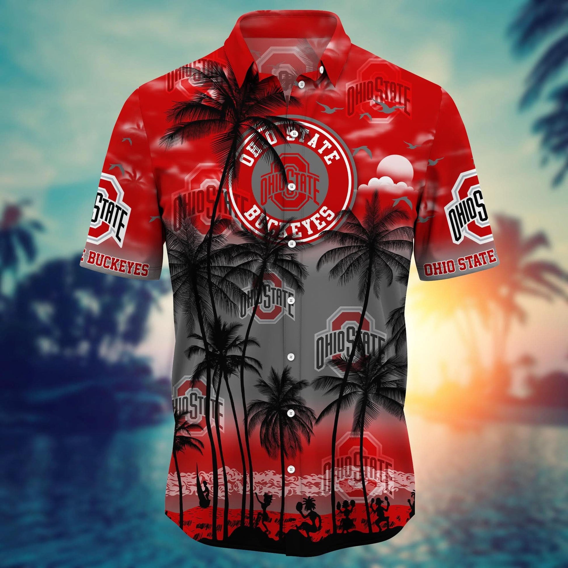 Ohio State Buckeyes - Trending Aloha Shirt Summer
