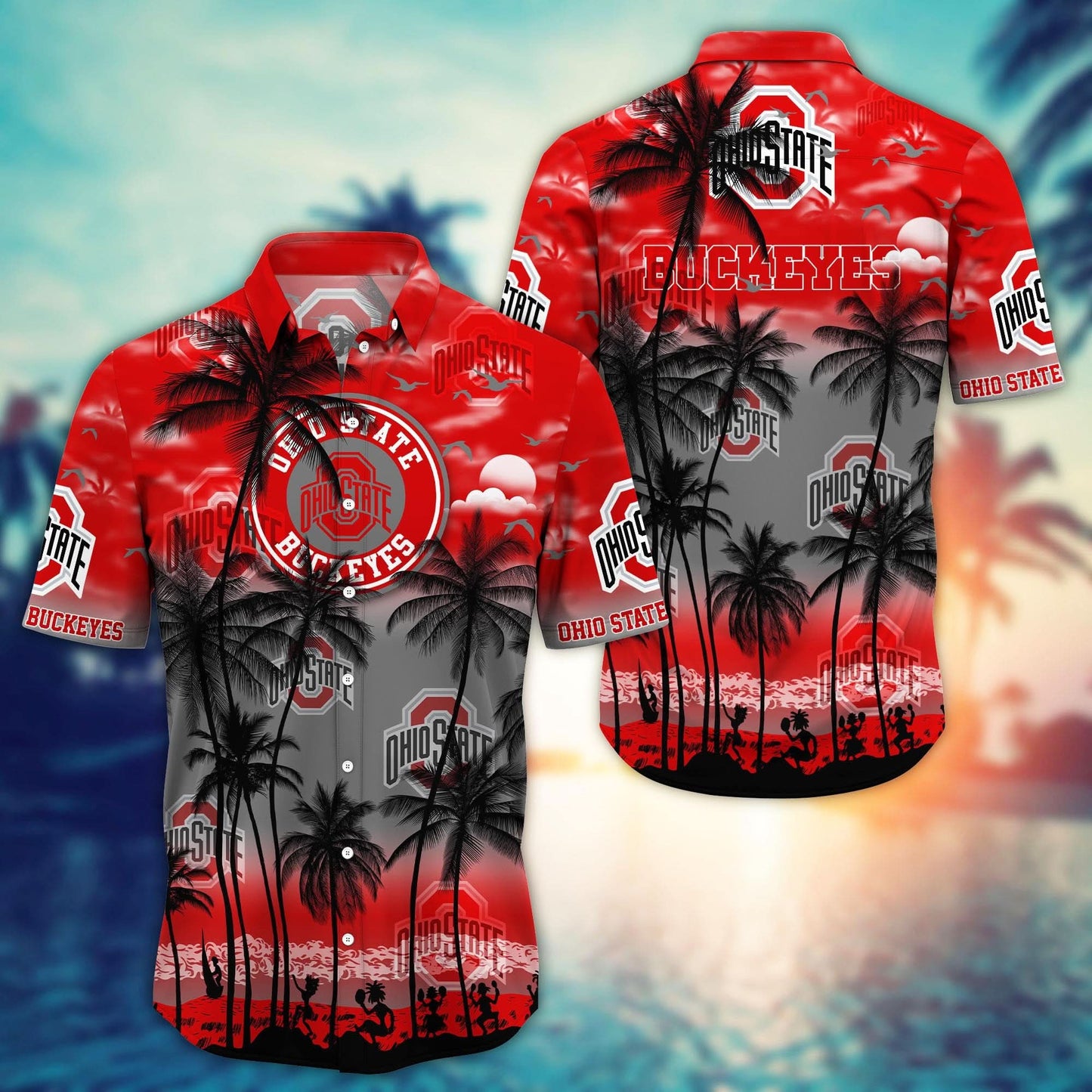 Ohio State Buckeyes - Trending Aloha Shirt Summer