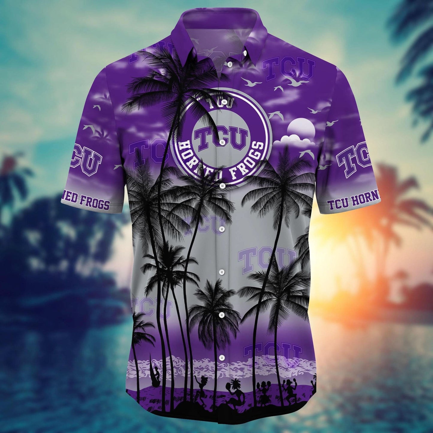 TCU Horned Frogs - Trending Aloha Shirt Summer