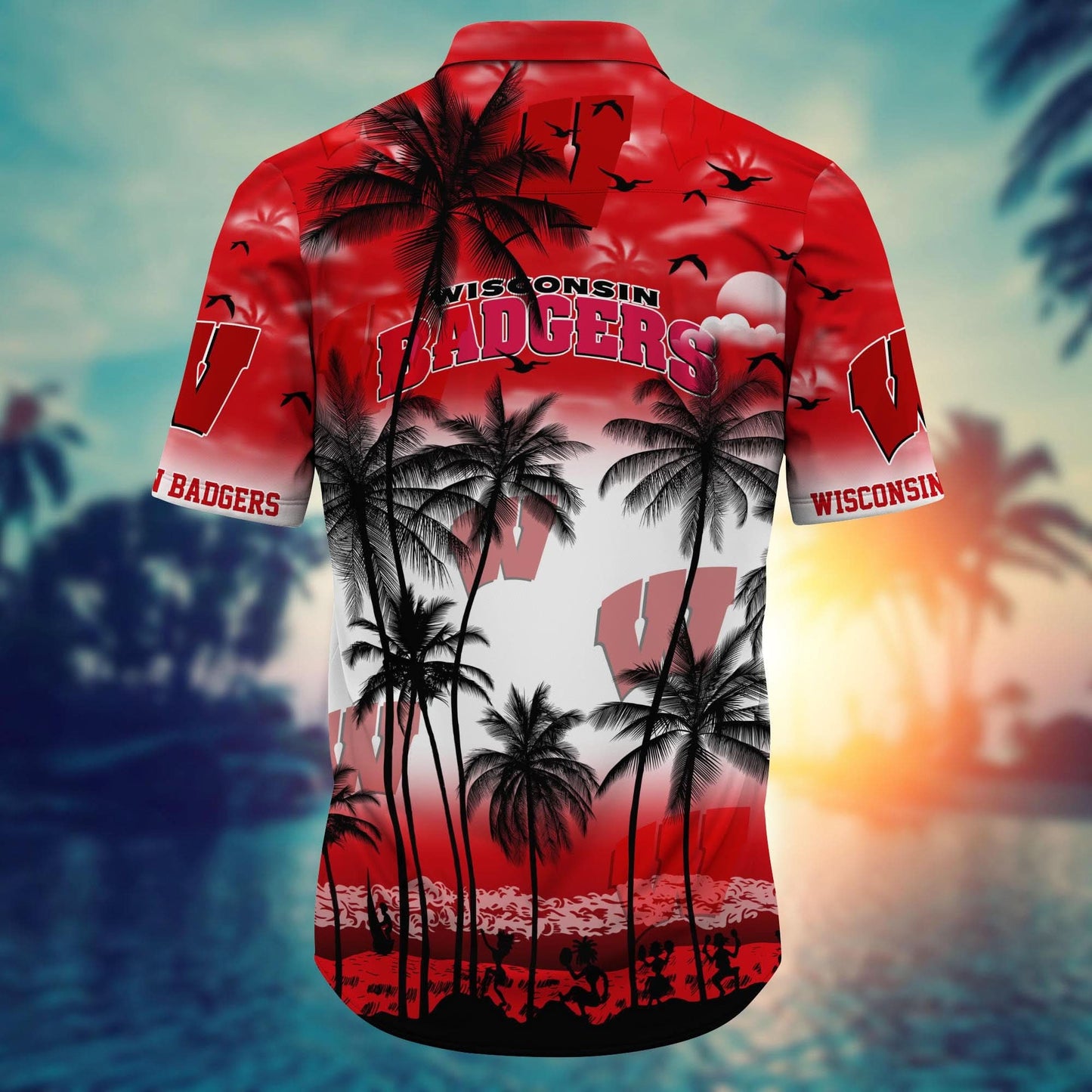 Wisconsin Badgers - Trending Aloha Shirt Summer