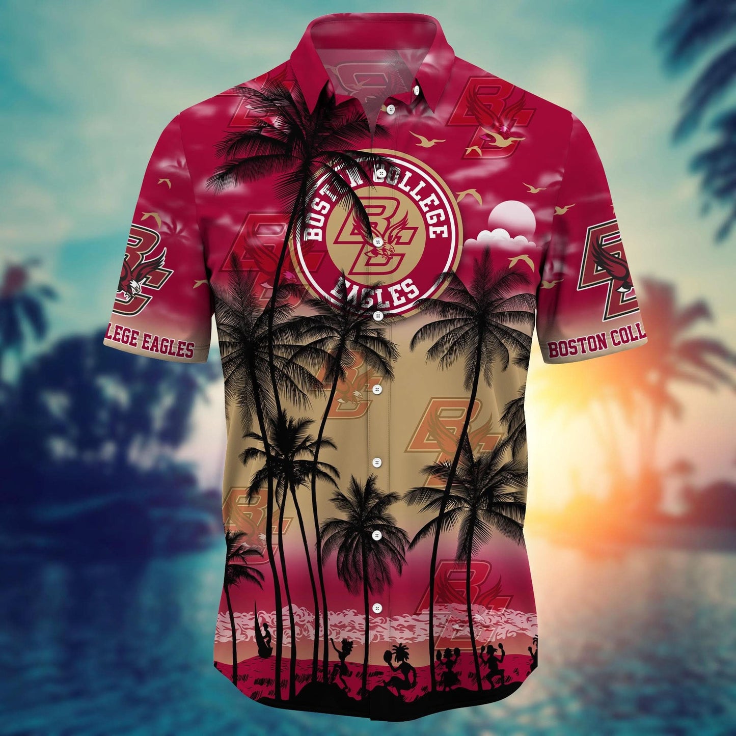 Boston College Eagles - Trending Aloha Shirt Summer