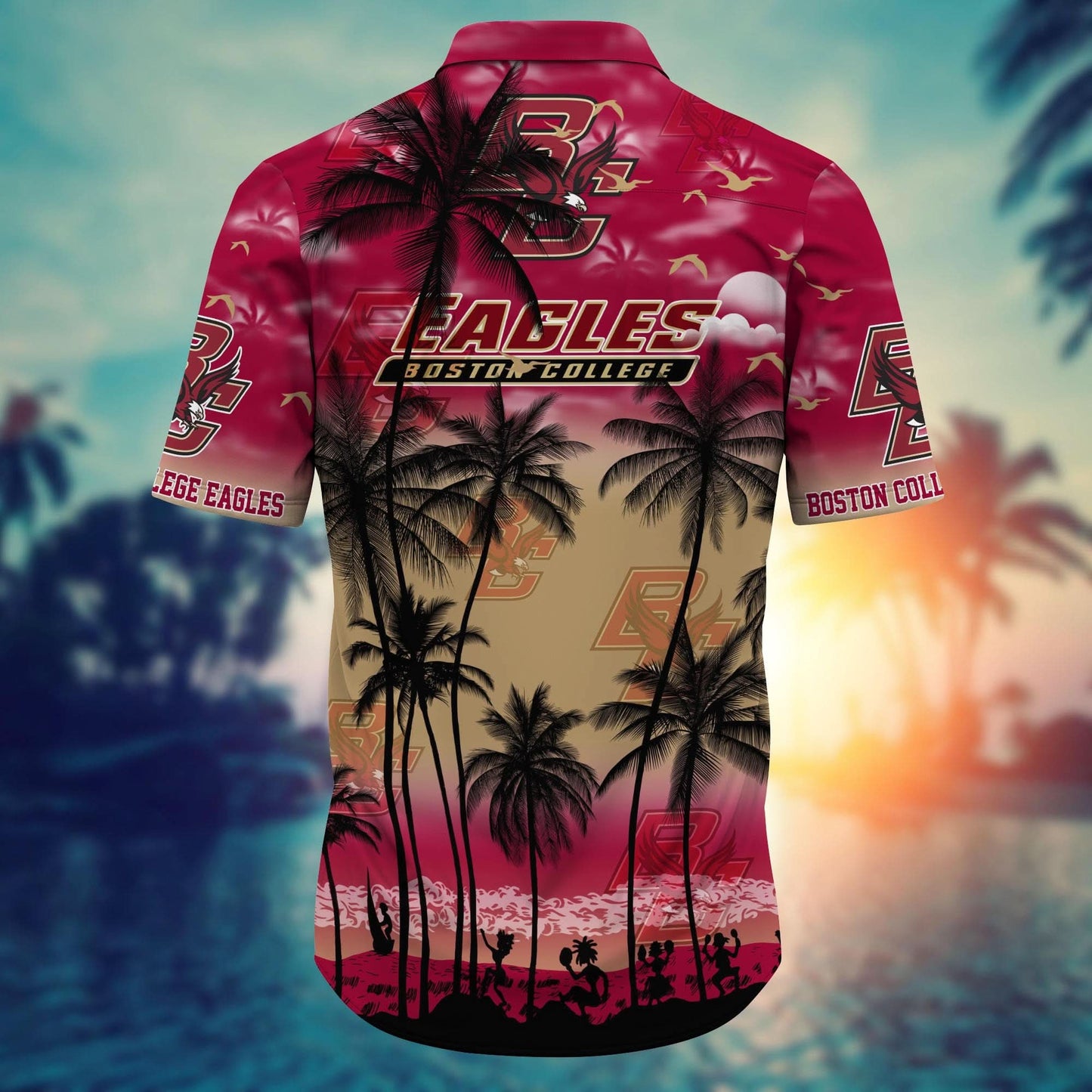 Boston College Eagles - Trending Aloha Shirt Summer