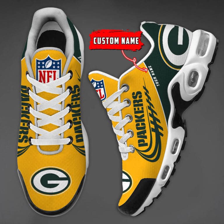 Green Bay Packers-Custom Name-TN Shoes Perfect Gift