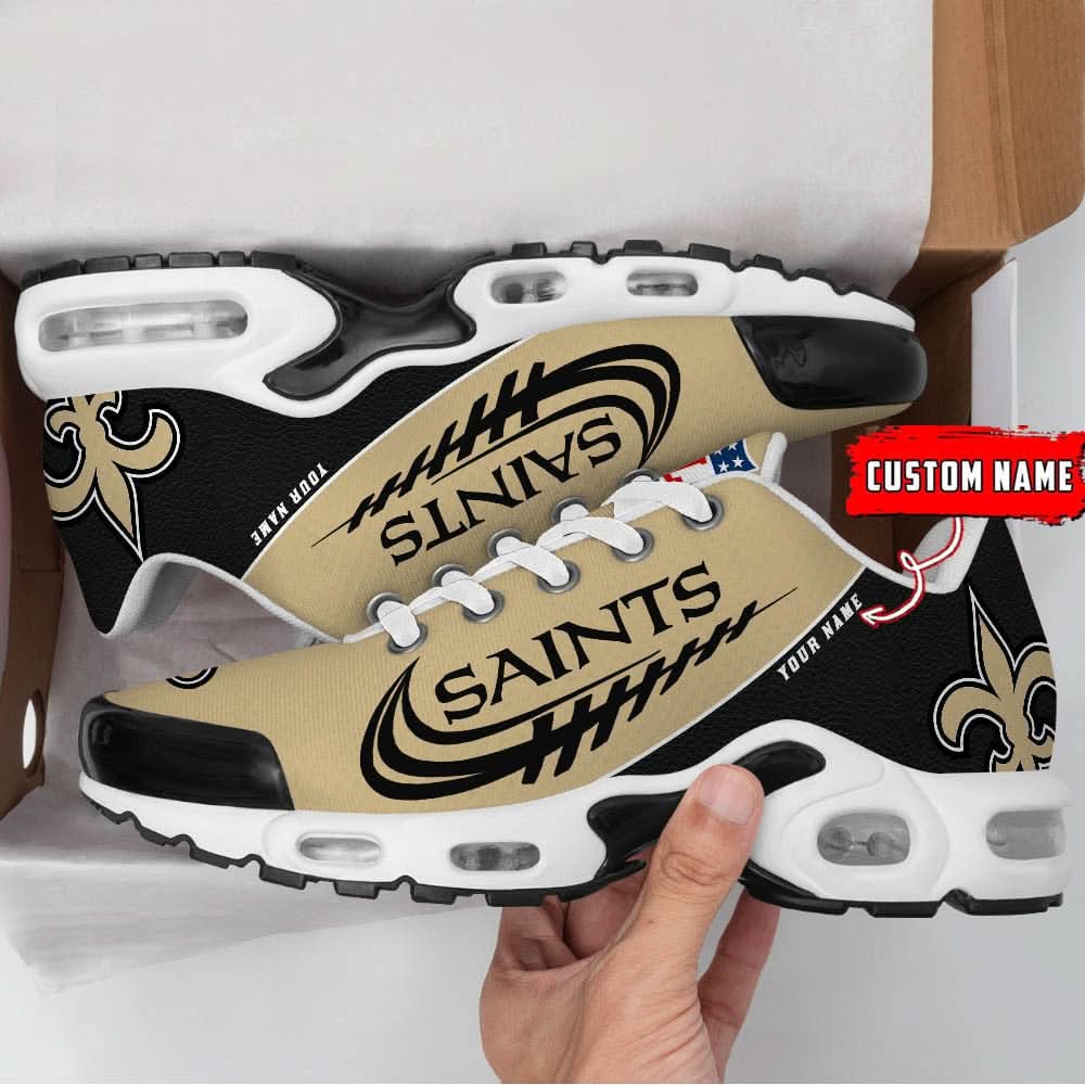 New Orleans Saints-Custom Name-TN Shoes Perfect Gift