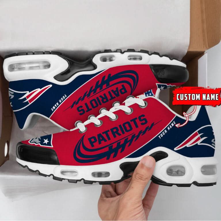 New England Patriots-Custom Name-TN Shoes Perfect Gift