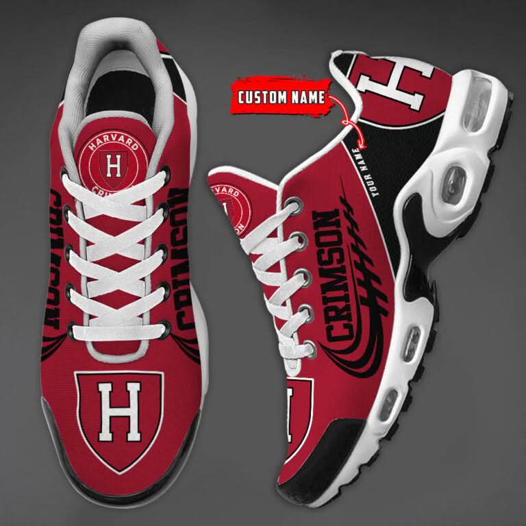 Harvard Crimson-Custom Name-TN Shoes