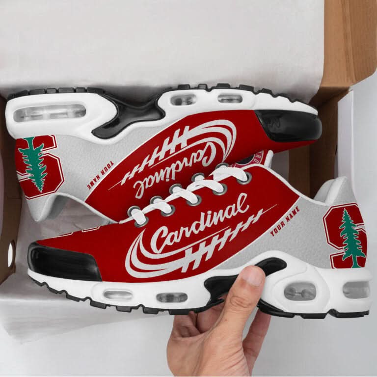 Stanford Cardinal-Custom Name-TN Shoes