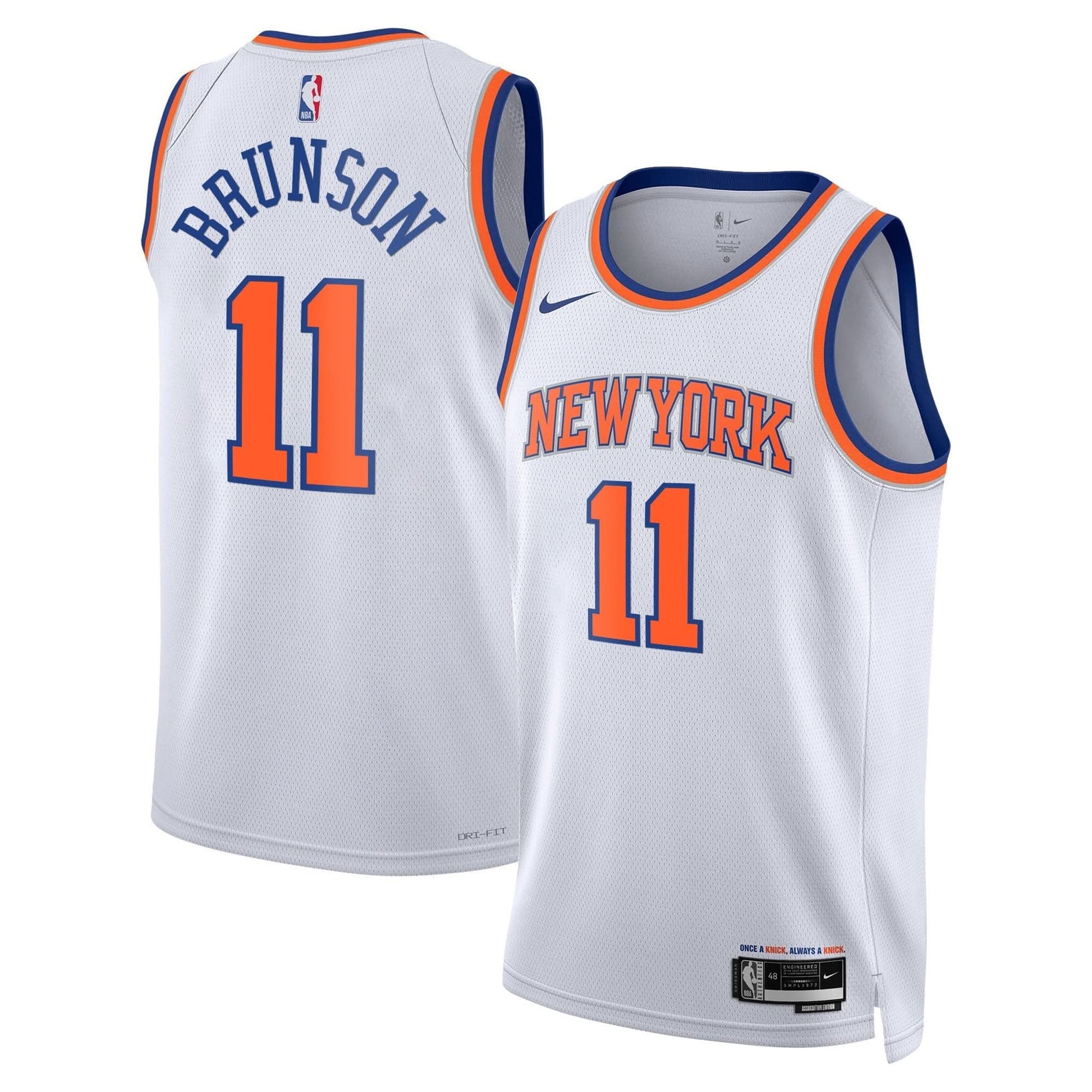 Men's New York Knicks Swingman Jersey - All Stitched