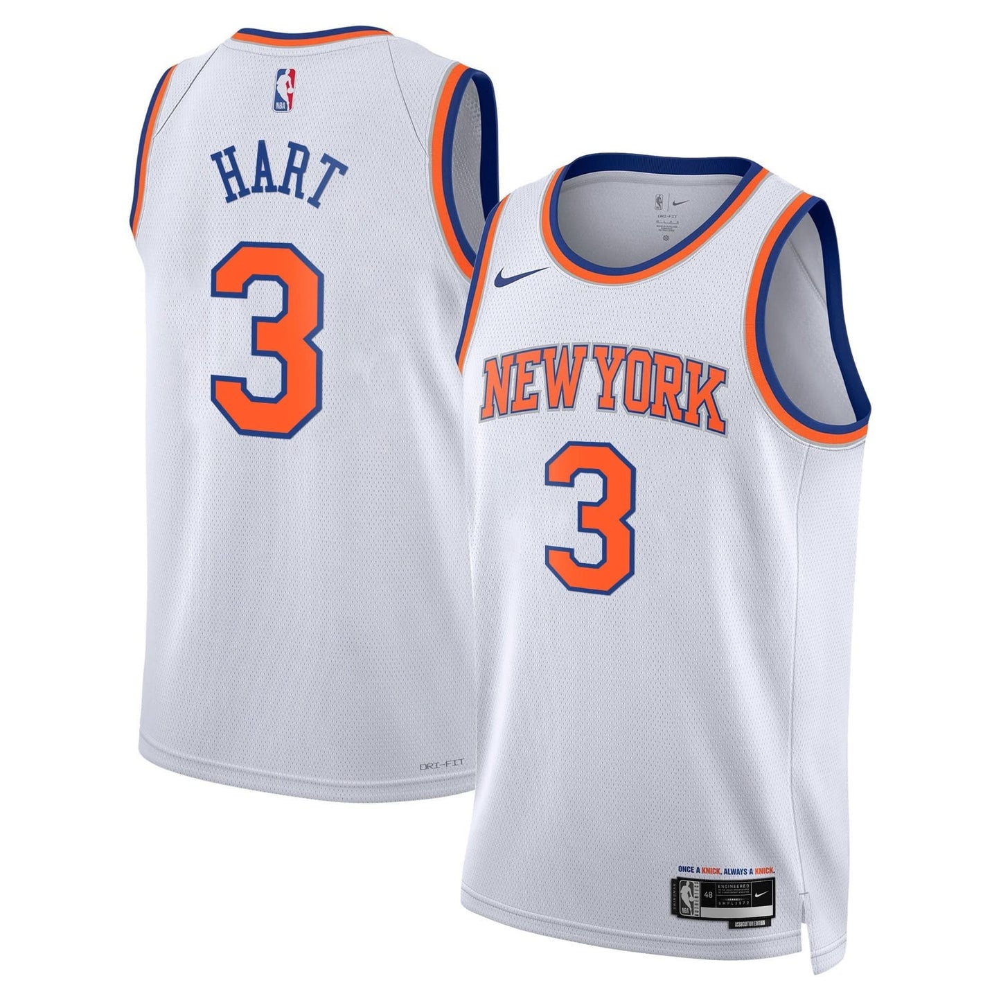 Men's New York Knicks Swingman Jersey - All Stitched