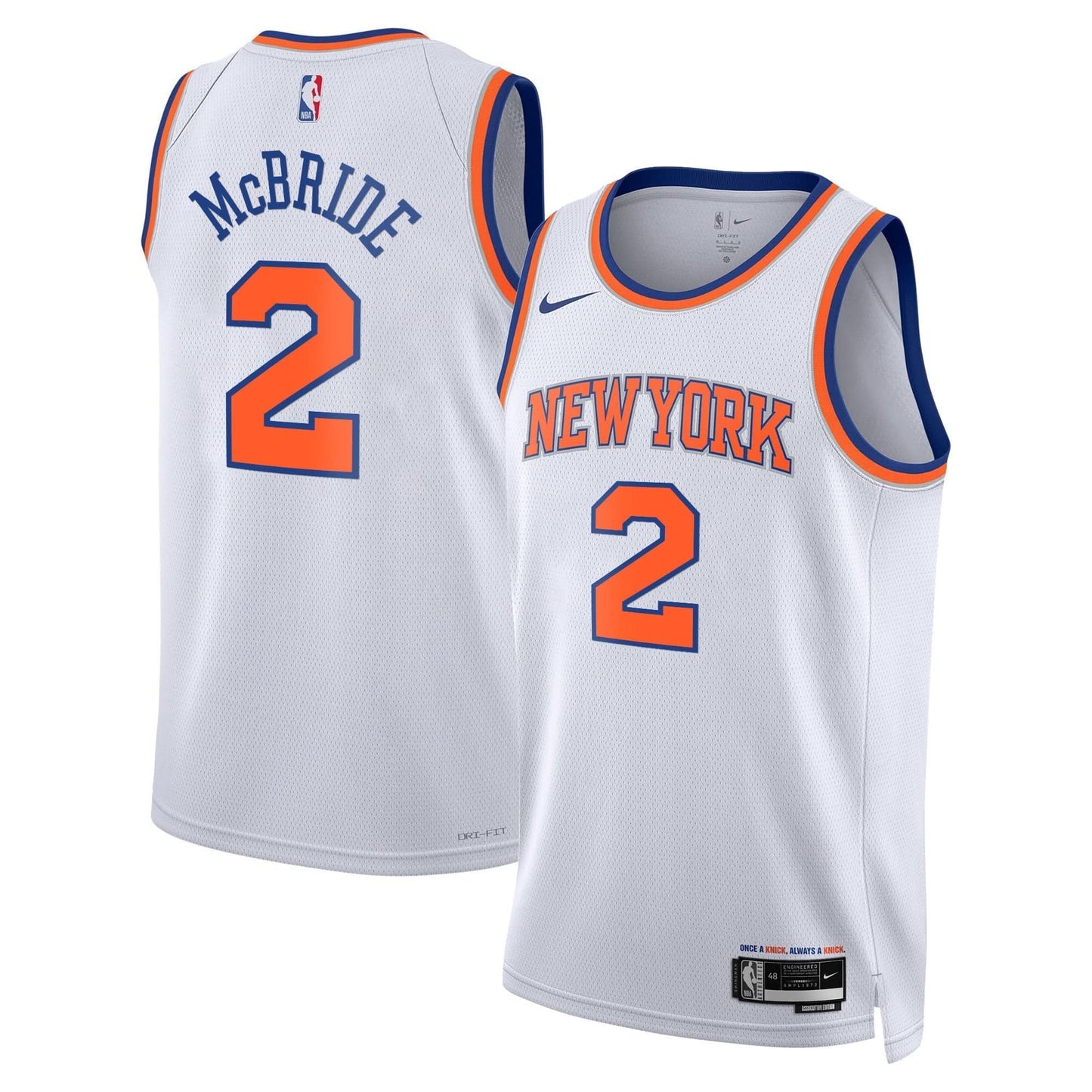 Men's New York Knicks Swingman Jersey - All Stitched
