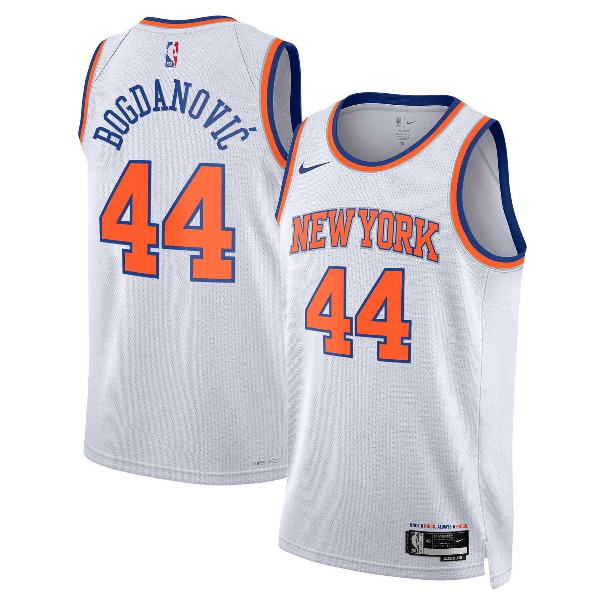 Men's New York Knicks Swingman Jersey - All Stitched
