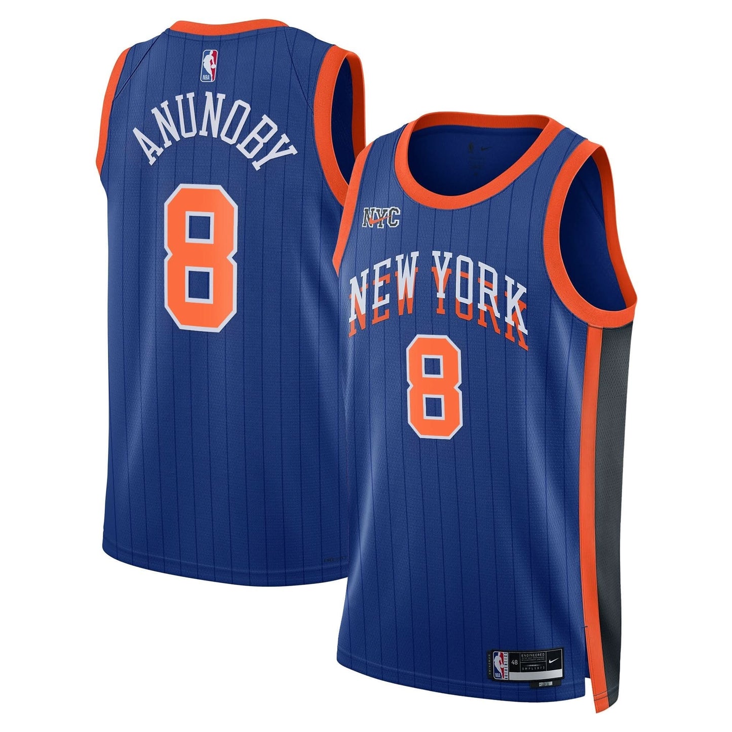 Men's New York Knicks Swingman Jersey - All Stitched