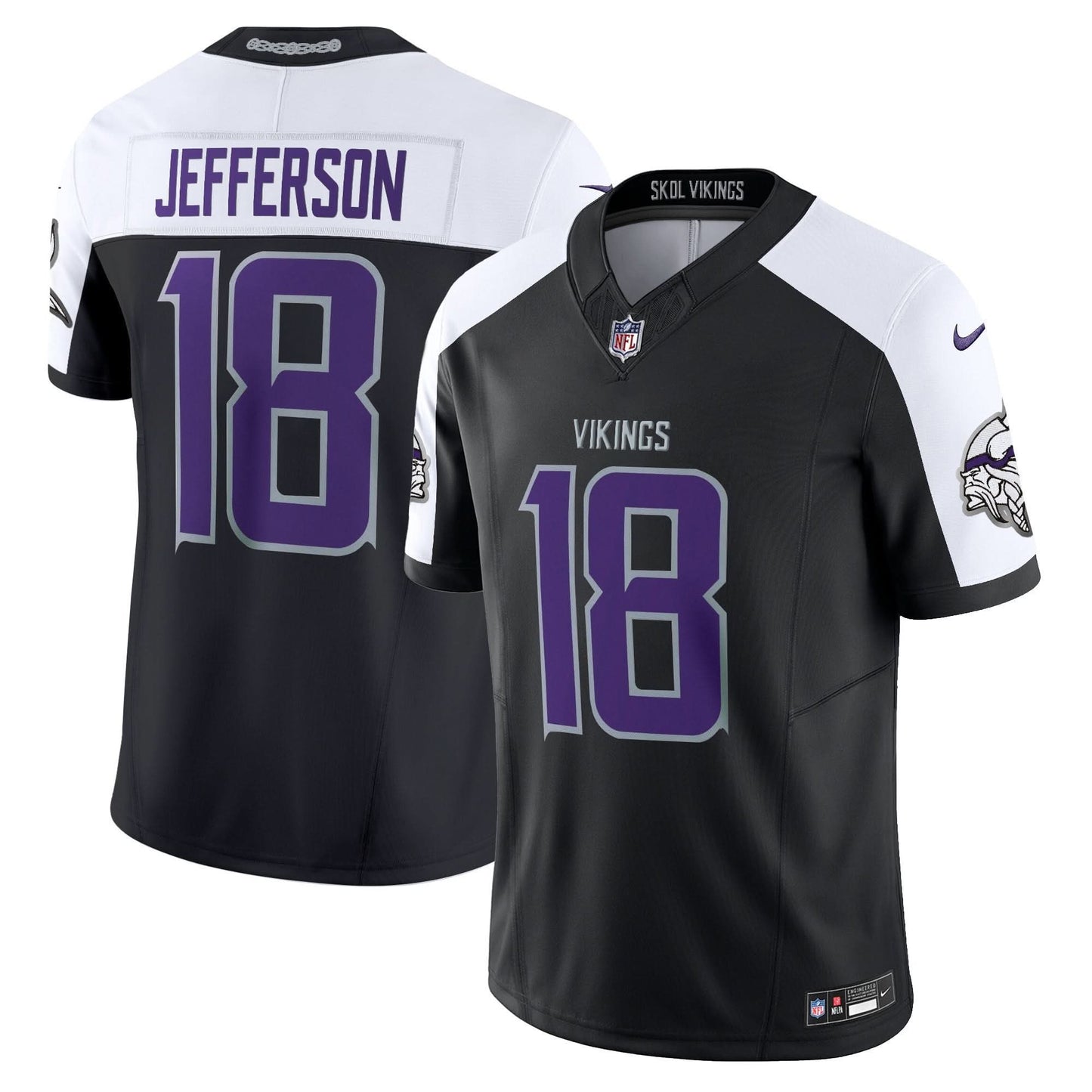 Men's Minnesota Vikings 2024 Winter Warrior Vapor Limited Jersey - All Stitched