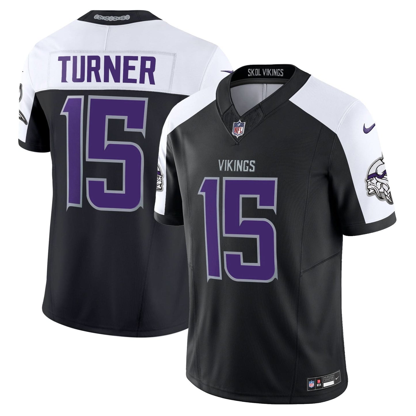 Men's Minnesota Vikings 2024 Winter Warrior Vapor Limited Jersey - All Stitched