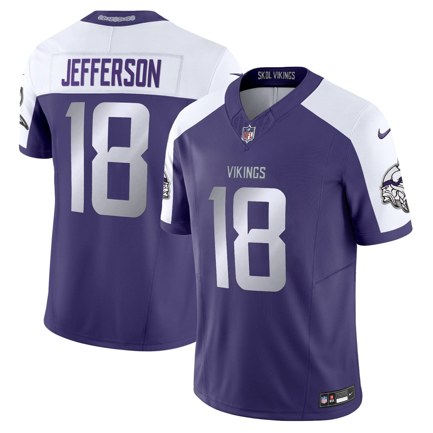 Men's Minnesota Vikings 2024 Winter Warrior Vapor Limited Jersey - All Stitched