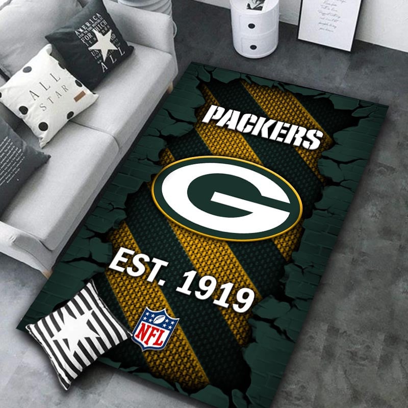 Green Bay Packers Rug DMHF1077