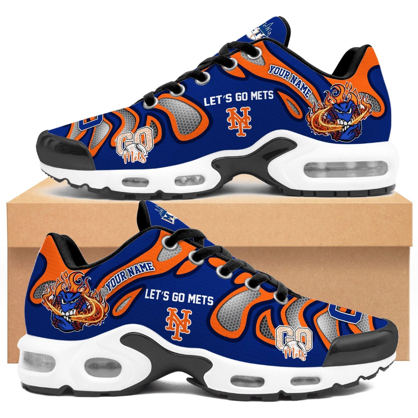 New York Mets | Personalized Air Max Shoes Limited Edition