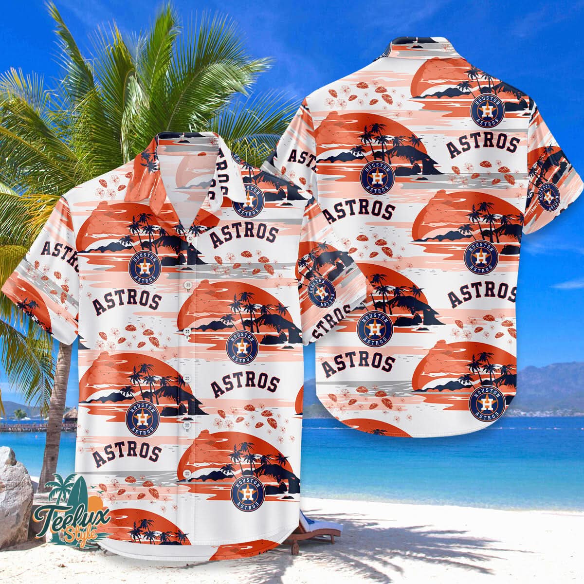 Houston Astros | MH MLB Hawaiian Shirt 9