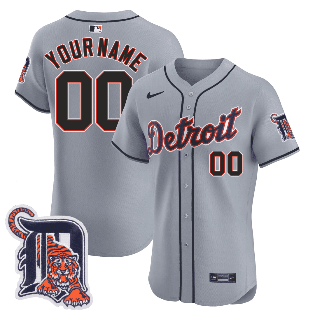 Detroit Tigers Custom Jersey All Stitched - PLDT1277