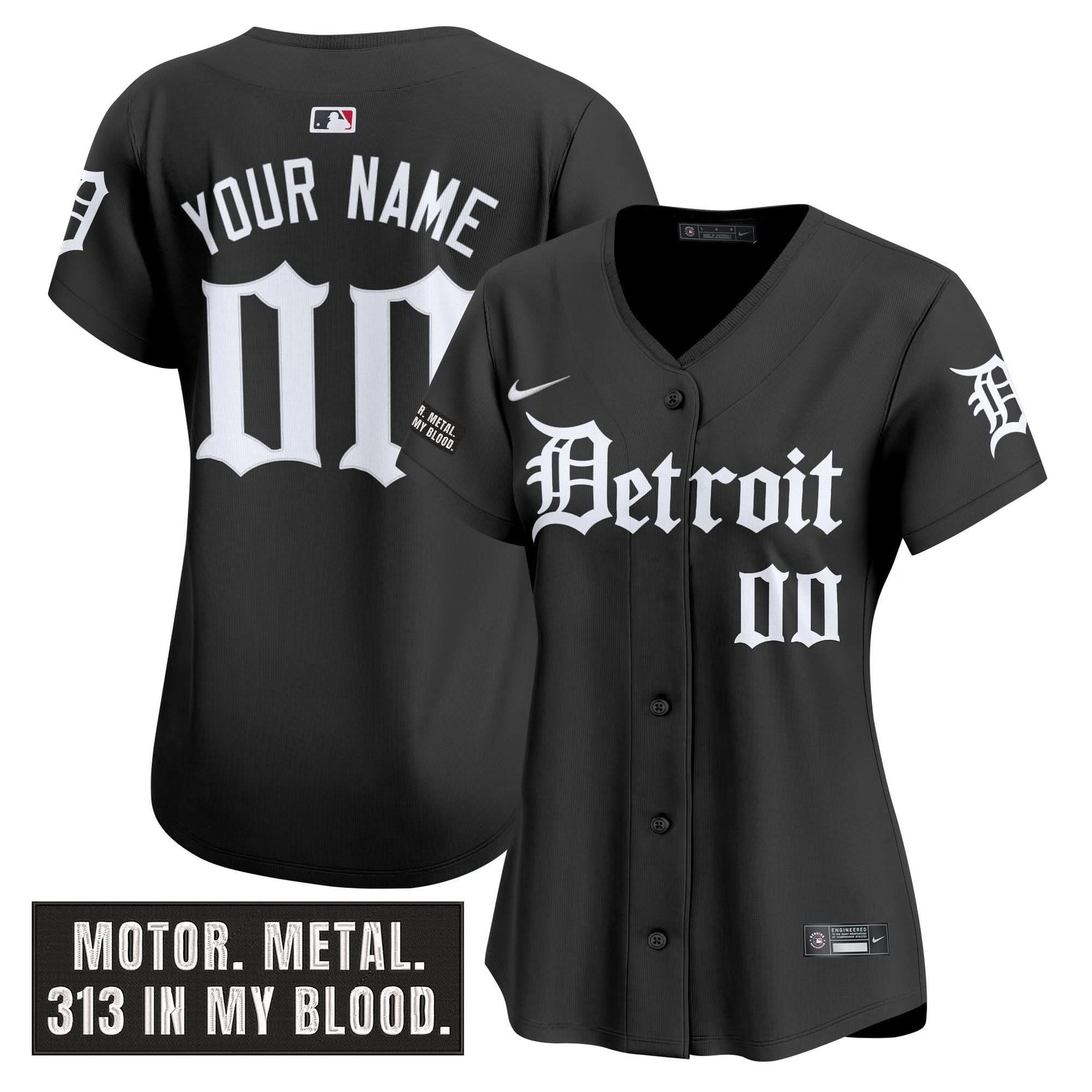 Detroit Tigers Custom Jersey All Stitched - PLDT1274