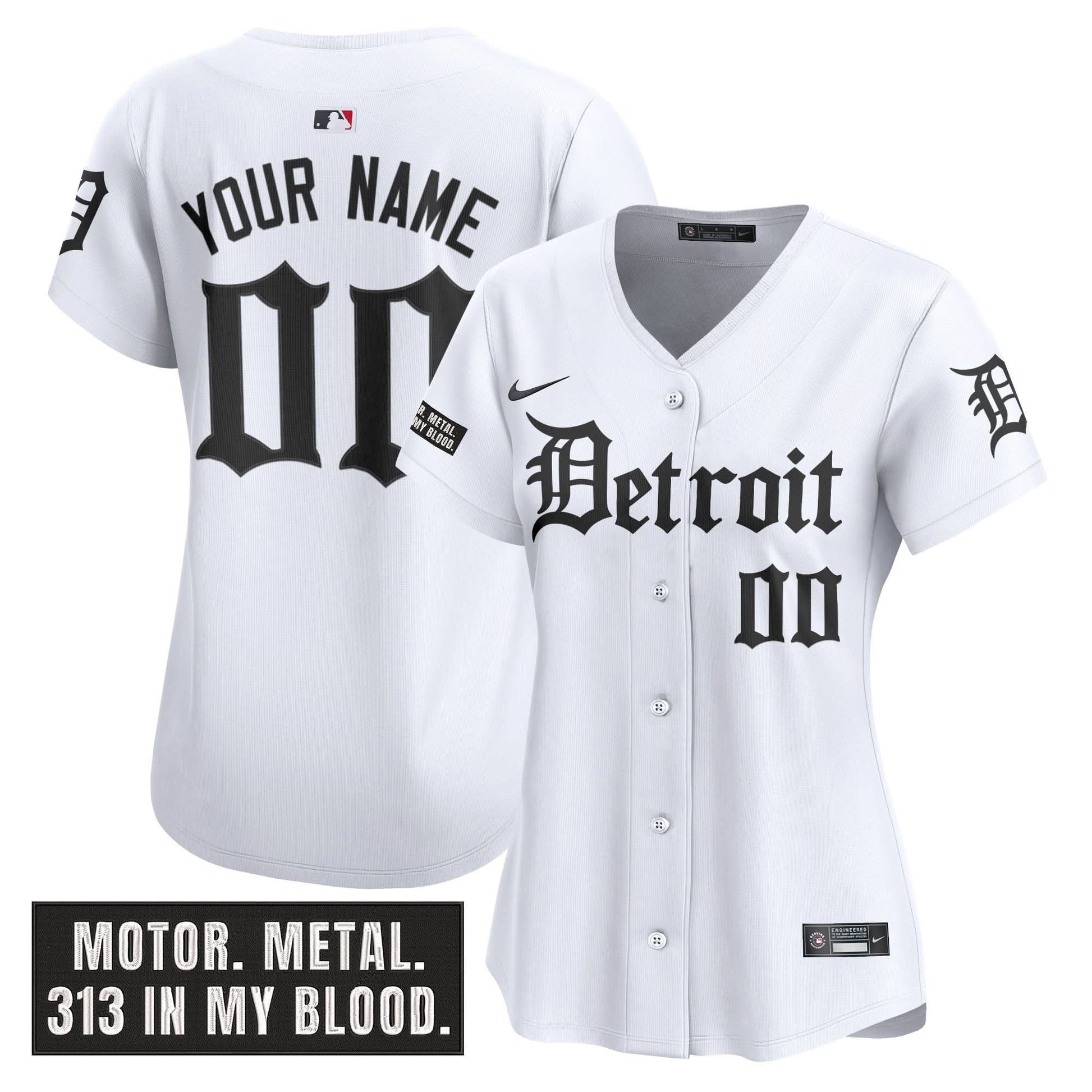 Detroit Tigers Custom Jersey All Stitched - PLDT1274
