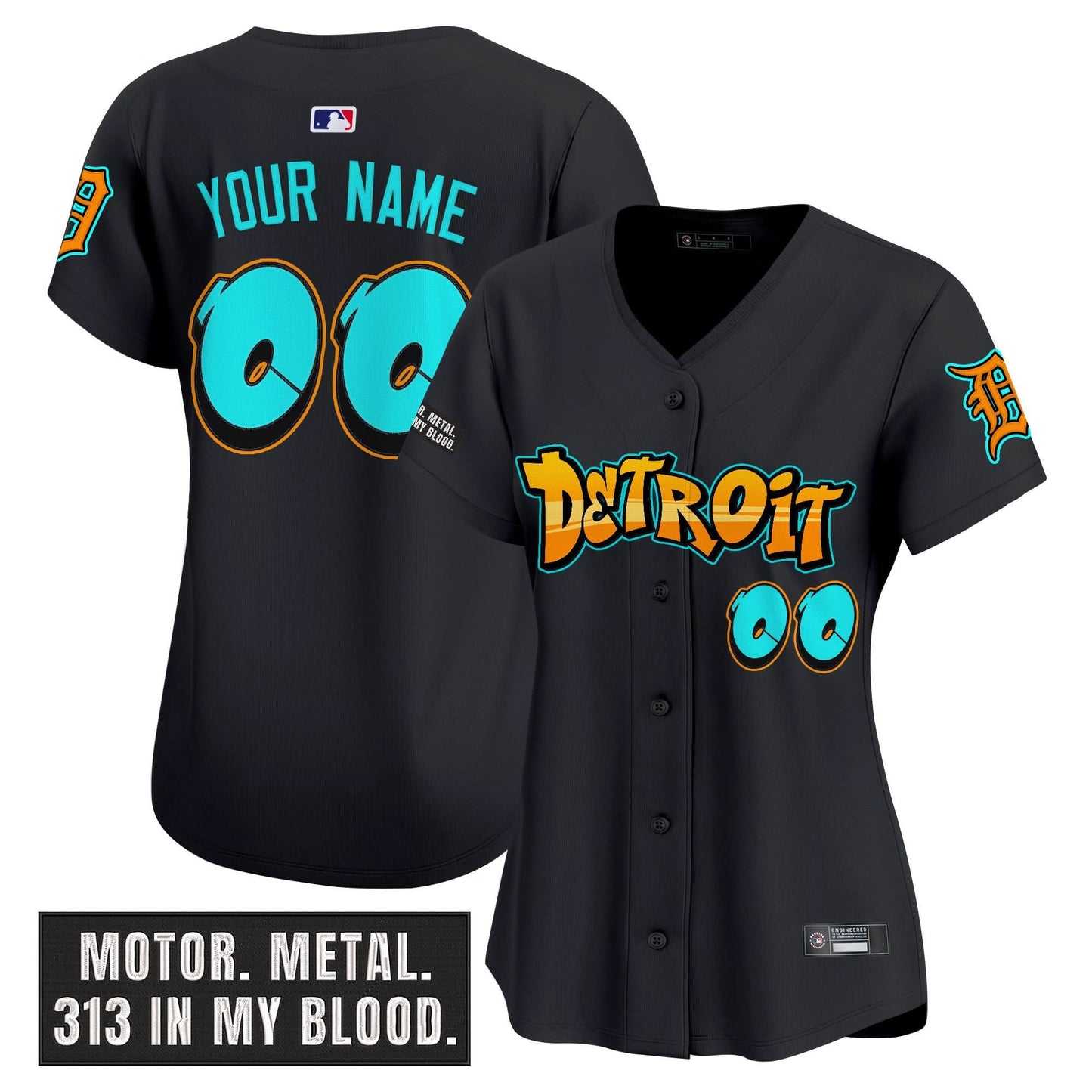 Detroit Tigers Custom Jersey All Stitched - PLDT1270
