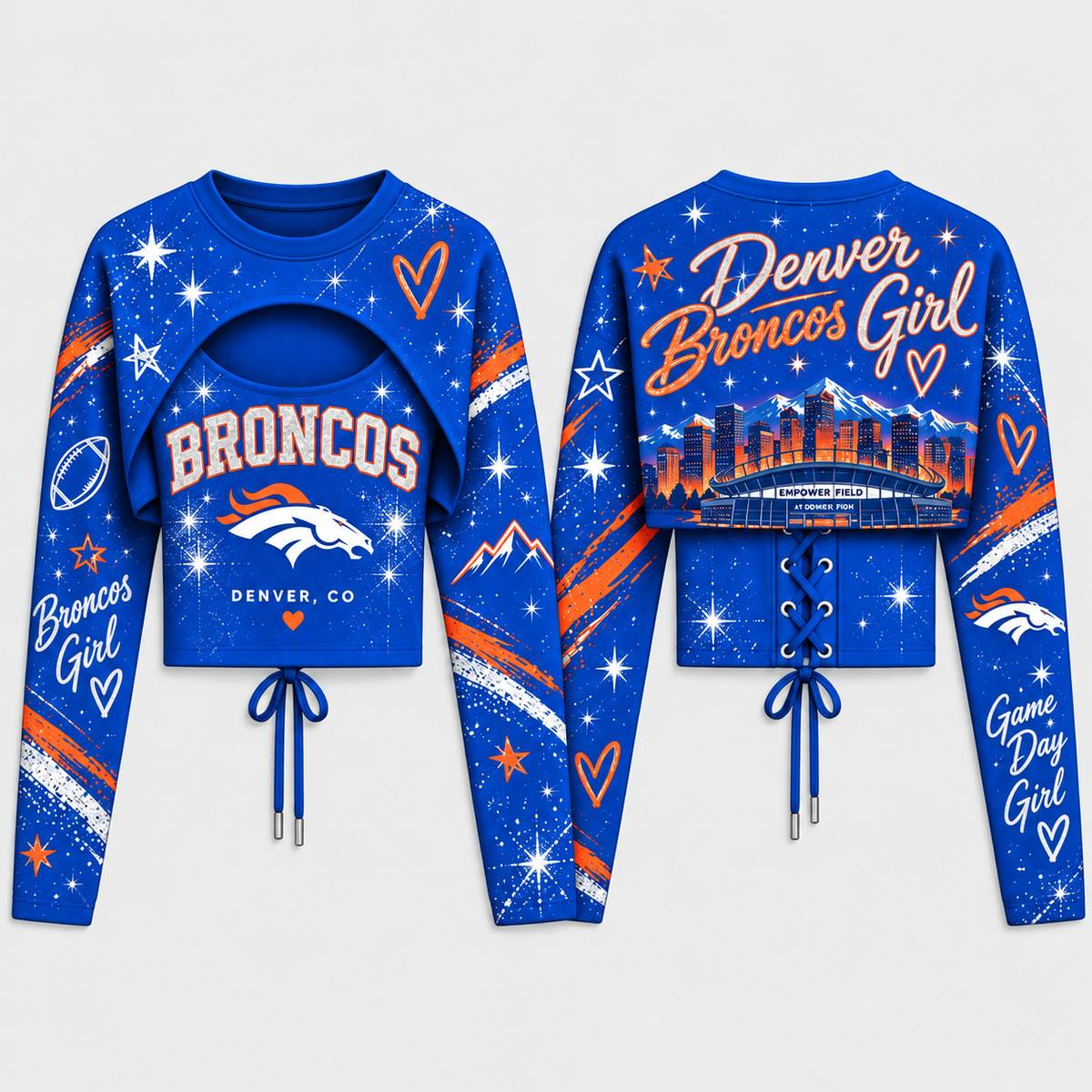 DEN "Denver Girl" Shrug Cami - Printed