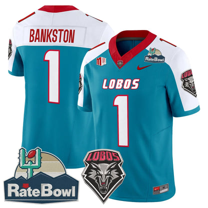 New Mexico Lobos 2025 Rate Bowl Vapor Limited Jersey - All Stitched