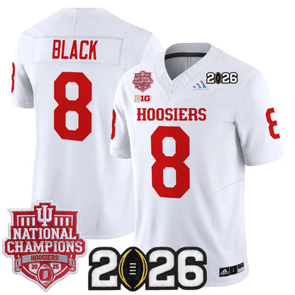 Indiana Hoosiers Vapor Limited Football Jersey - 2025 National Champions - All Stitched