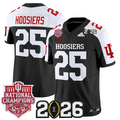 Indiana Hoosiers Vapor Limited Football Jersey - 2025 National Champions - All Stitched
