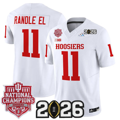Indiana Hoosiers Vapor Limited Football Jersey - 2025 National Champions - All Stitched
