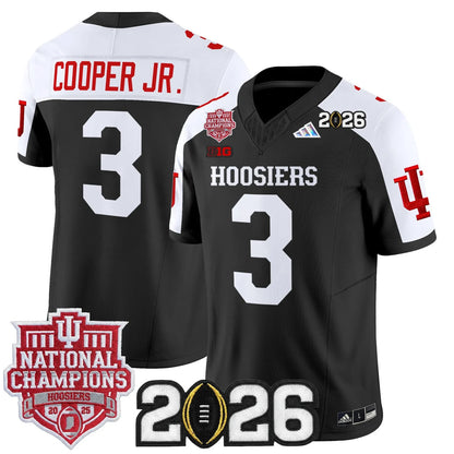 Indiana Hoosiers Vapor Limited Football Jersey - 2025 National Champions - All Stitched