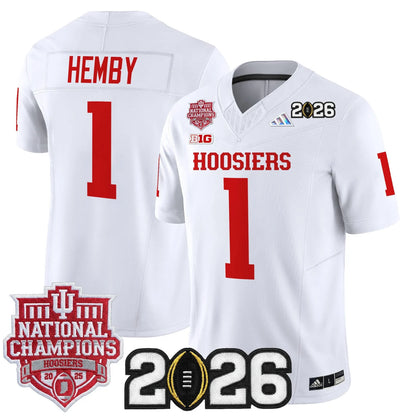 Indiana Hoosiers Vapor Limited Football Jersey - 2025 National Champions - All Stitched