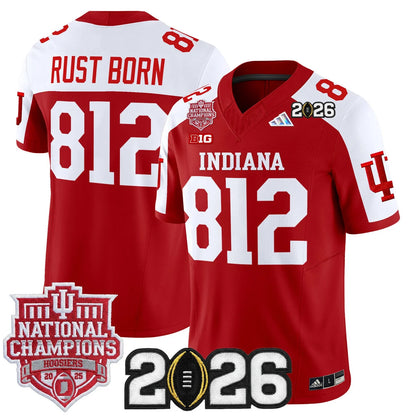 Indiana Hoosiers Vapor Limited Football Jersey - 2025 National Champions - All Stitched