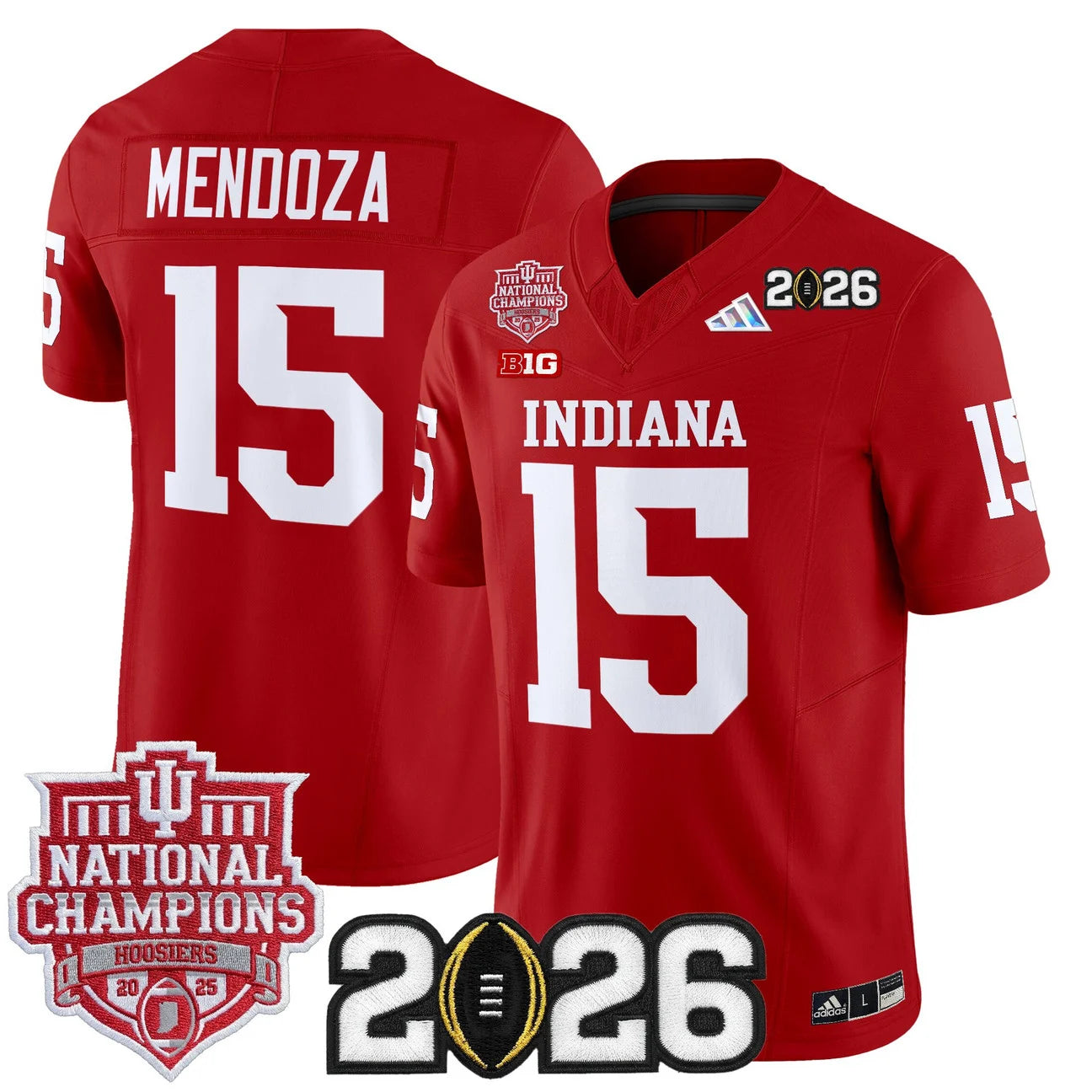 Indiana Hoosiers Vapor Limited Football Jersey - 2025 National Champions - All Stitched