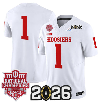 Indiana Hoosiers Vapor Limited Football Jersey - 2025 National Champions - All Stitched