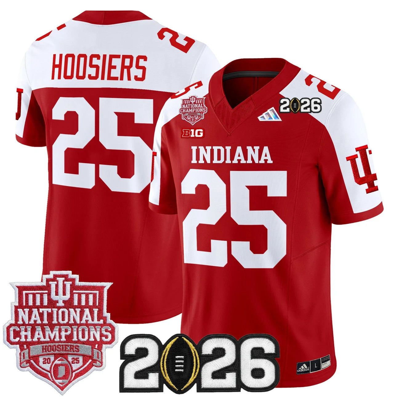 Indiana Hoosiers Vapor Limited Football Jersey - 2025 National Champions - All Stitched
