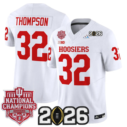 Indiana Hoosiers Vapor Limited Football Jersey - 2025 National Champions - All Stitched