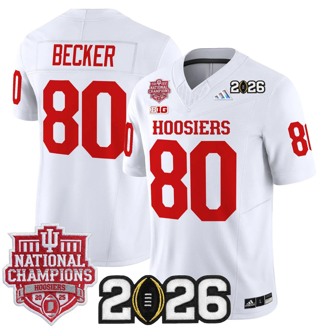 Indiana Hoosiers Vapor Limited Football Jersey - 2025 National Champions - All Stitched