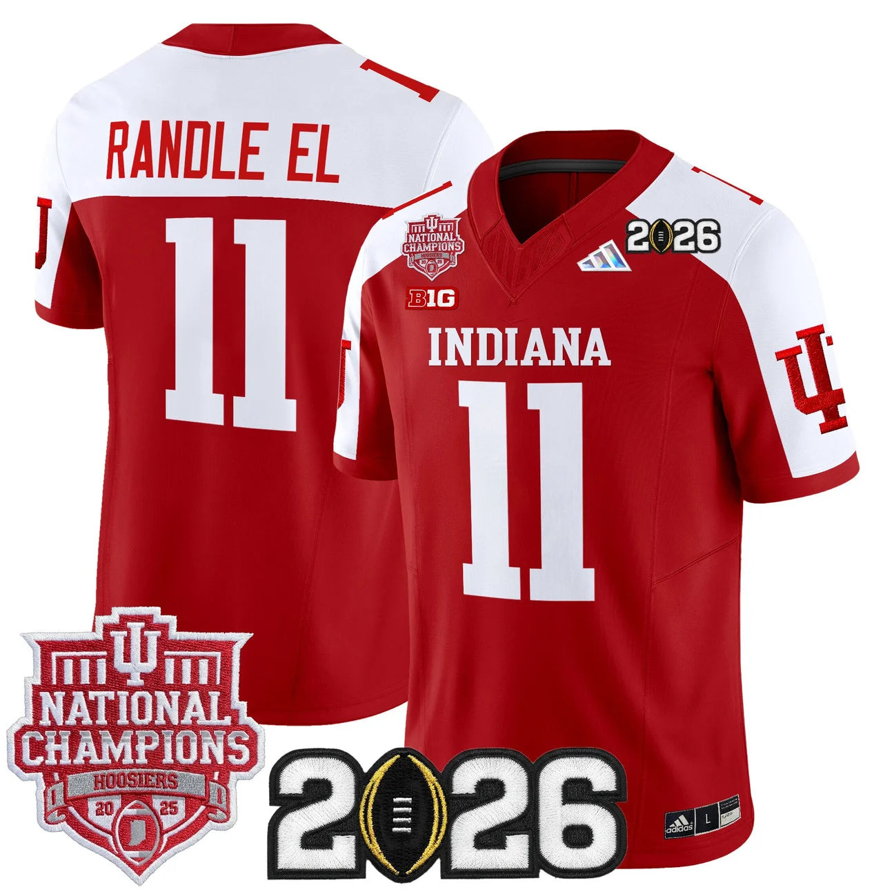 Indiana Hoosiers Vapor Limited Football Jersey - 2025 National Champions - All Stitched