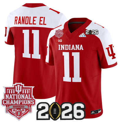 Indiana Hoosiers Vapor Limited Football Jersey - 2025 National Champions - All Stitched