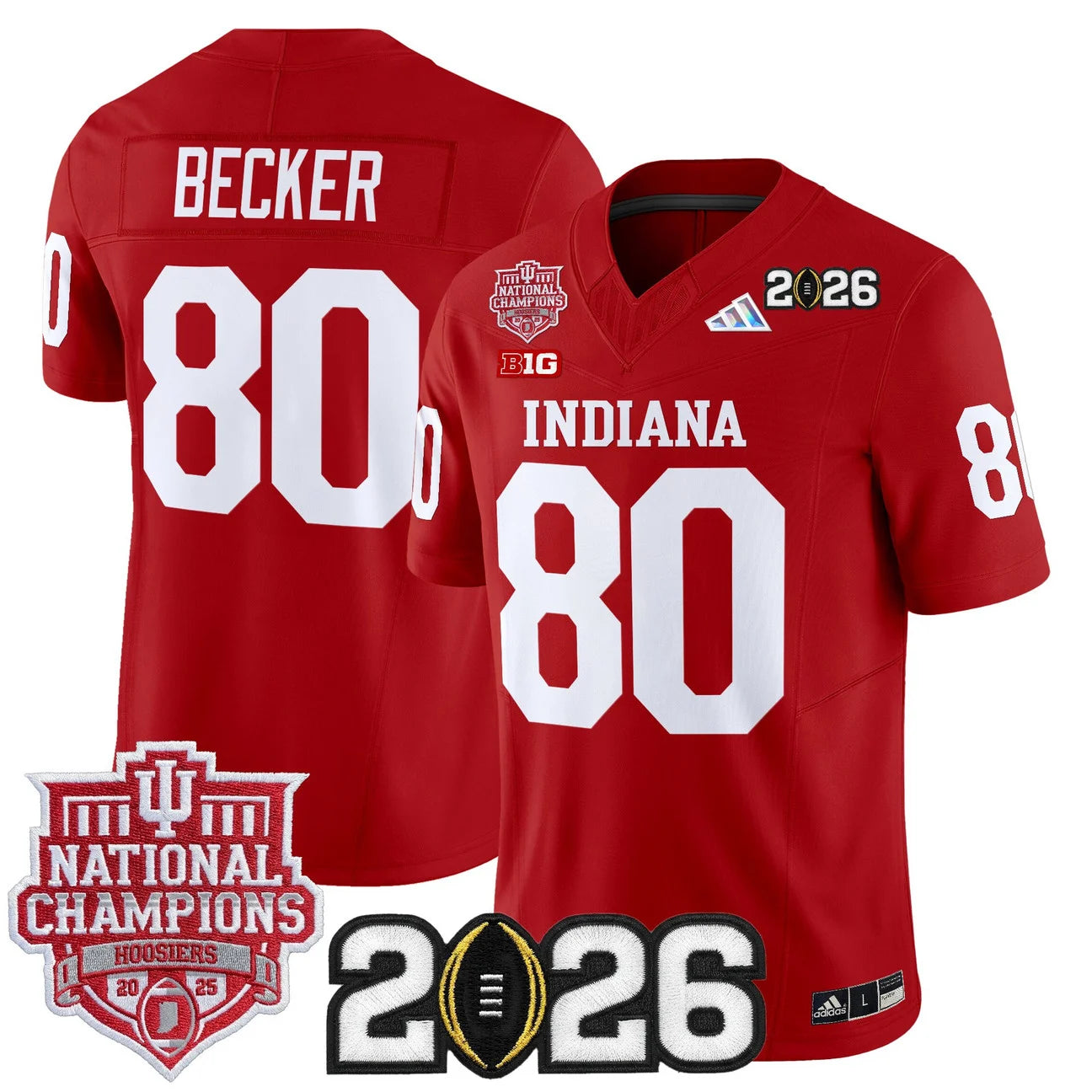 Indiana Hoosiers Vapor Limited Football Jersey - 2025 National Champions - All Stitched