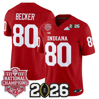 Indiana Hoosiers Vapor Limited Football Jersey - 2025 National Champions - All Stitched