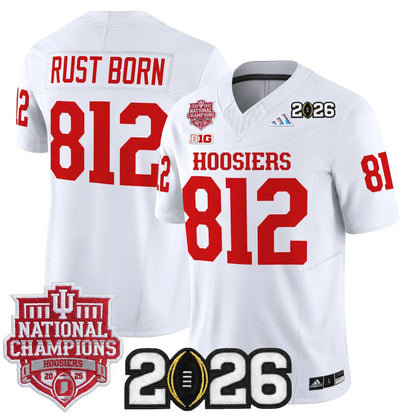 Indiana Hoosiers Vapor Limited Football Jersey - 2025 National Champions - All Stitched