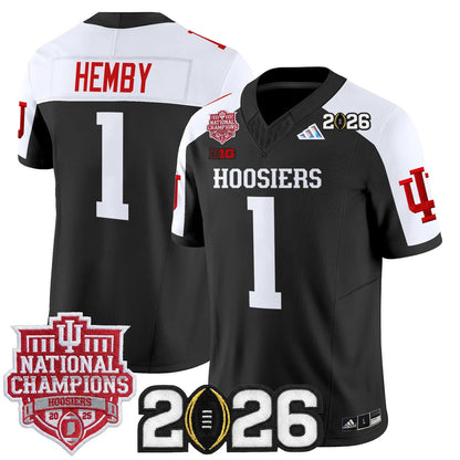 Indiana Hoosiers Vapor Limited Football Jersey - 2025 National Champions - All Stitched