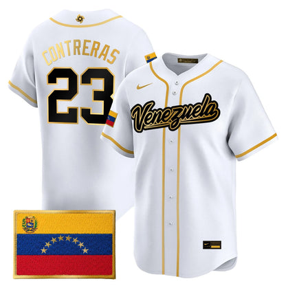 Team Venezuela World Baseball Classic Vapor Premier Jersey - 2026 Roster - All Stitched