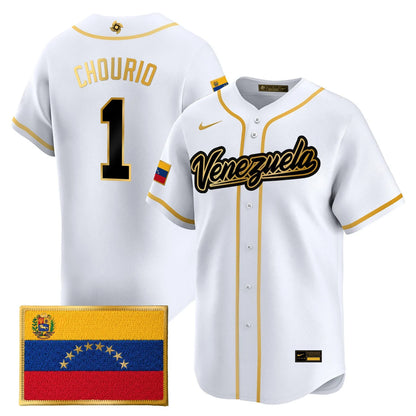 Team Venezuela World Baseball Classic Vapor Premier Jersey - 2026 Roster - All Stitched