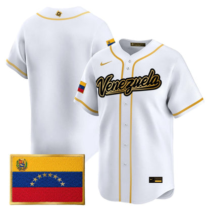 Team Venezuela World Baseball Classic Vapor Premier Jersey - 2026 Roster - All Stitched
