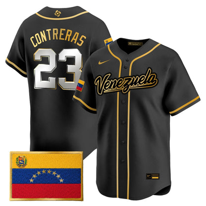 Team Venezuela World Baseball Classic Vapor Premier Jersey - 2026 Roster - All Stitched
